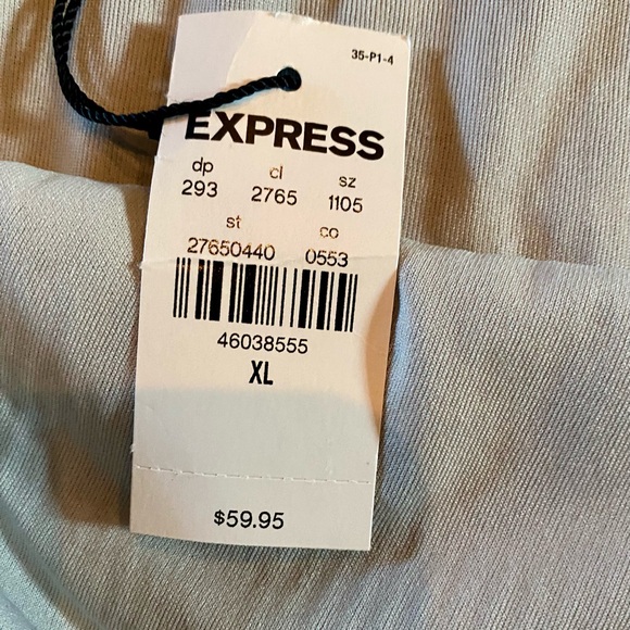 Express Ladies Silver Sequin Mini Skirt NWT - Picture 4 of 4